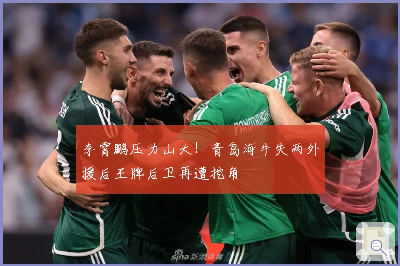 李霄鹏压力山大！青岛海牛失两外援后王牌后卫再遭挖角