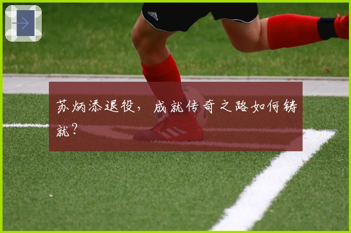 苏炳添退役，成就传奇之路如何铸就？